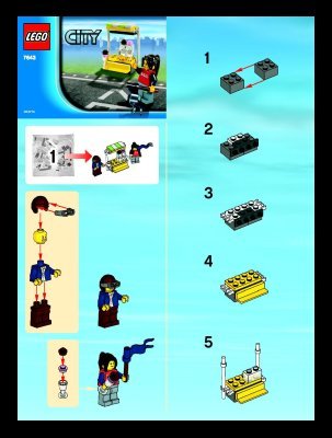 Building Instructions - LEGO - 7643 - Air Show Plane: Page 1