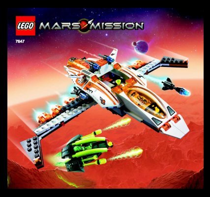 Building Instructions - LEGO - 7647 - MX-41 Switch Fighter: Page 1