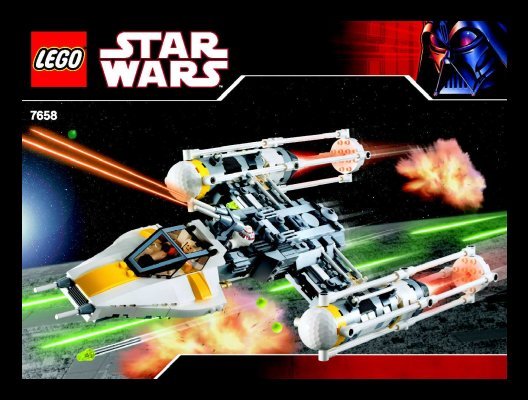 Building Instructions - LEGO - 7658 - Y-wing Fighter™: Page 1