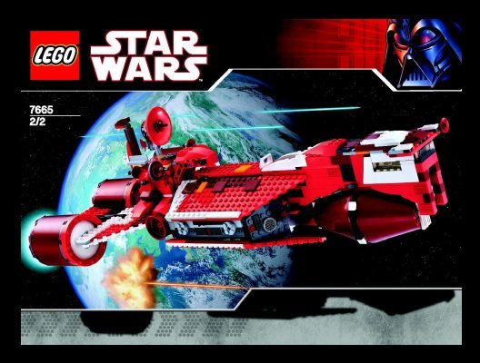 Building Instructions - LEGO - 7665 - Republic Cruiser™: Page 1