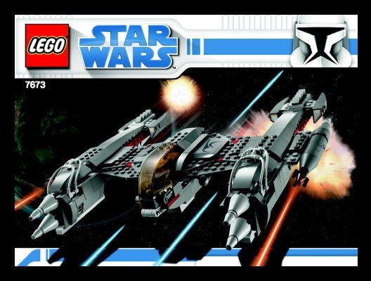 Building Instructions - LEGO - 7673 - MagnaGuard Starfighter™: Page 1