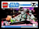 Building Instructions - LEGO - 7676 - Republic Attack Gunship™: Page 1