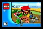 Building Instructions - LEGO - 7684 - Pig Farm & Tractor: Page 1