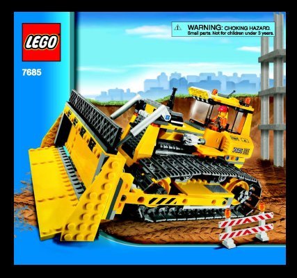 Building Instructions - LEGO - 7685 - Dozer: Page 1