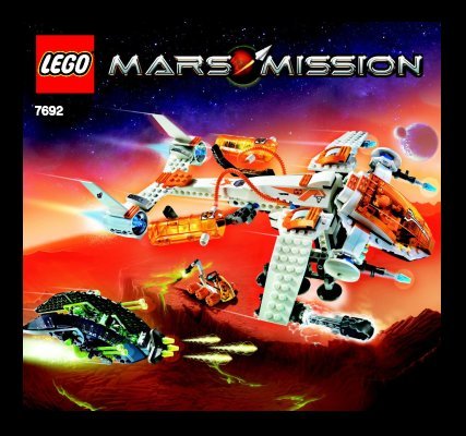 Building Instructions - LEGO - 7692 - MX-71 Recon Dropship: Page 1