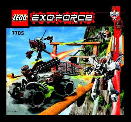 Building Instructions - LEGO - 7705 - Gate Assault: Page 1