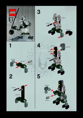 Building Instructions - LEGO - 7717 - QUICK Bad Guy Green: Page 1