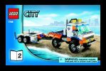 Building Instructions - LEGO - 7726 - Coast Guard Truck with Speed Boat: Page 1