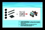 Building Instructions - LEGO - 7726 - Coast Guard Truck with Speed Boat: Page 3