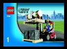 Building Instructions - LEGO - 7733 - Cargo Truck & Forklift: Page 1