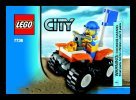 Building Instructions - LEGO - 7736 - Coast Guard Quad Bike: Page 1