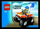 Building Instructions - LEGO - 7736 - Coast Guard Quad Bike: Page 1