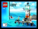 Building Instructions - LEGO - 7739 - Coast Guard Patrol Boat & Tower: Page 1