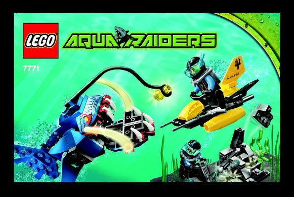 Building Instructions - LEGO - 7771 - Angler Ambush: Page 1