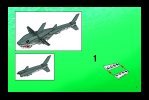 Building Instructions - LEGO - 7773 - Tiger Shark Attack: Page 7