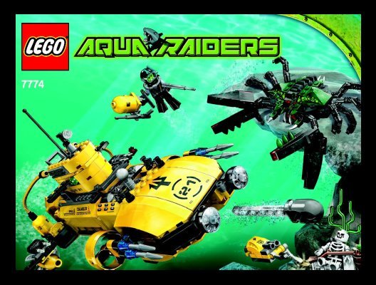 Building Instructions - LEGO - 7774 - Crab Crusher: Page 1