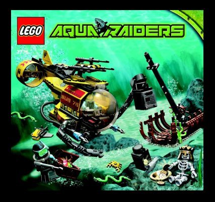 Building Instructions - LEGO - 7776 - The Shipwreck: Page 1