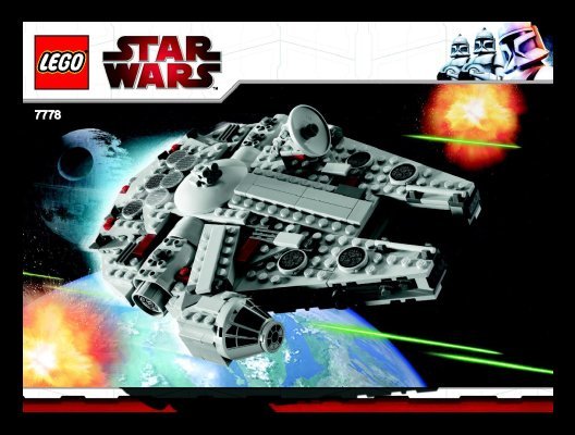 Building Instructions - LEGO - 7778 - Mid-scale Millennium Falcon™: Page 1