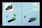 Building Instructions - LEGO - 7780 - The Batboat™: Hunt for Killer Croc™: Page 3