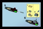 Building Instructions - LEGO - 7780 - The Batboat™: Hunt for Killer Croc™: Page 5