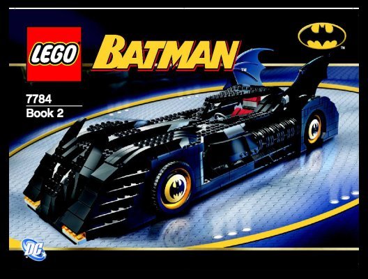 Building Instructions - LEGO - 7784 - The Batmobile™: Ultimate Collectors' Edi: Page 1