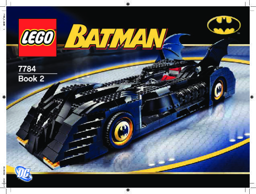 Building Instructions - LEGO - 7784 - The Batmobile™: Ultimate Collectors' Edi: Page 1