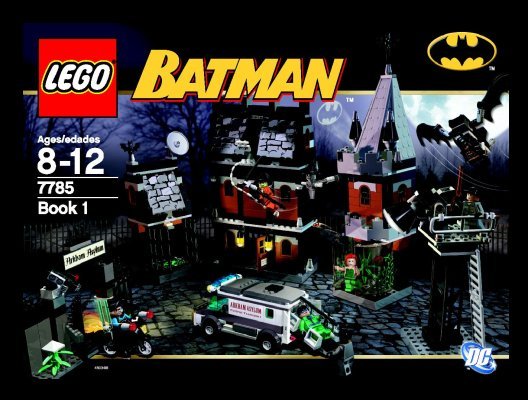 Building Instructions - LEGO - 7785 - Arkham Asylum™: Page 1