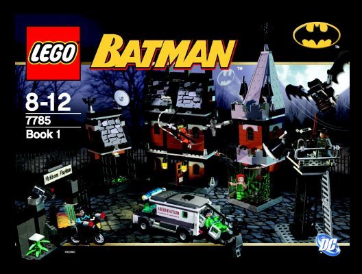 Building Instructions - LEGO - 7785 - Arkham Asylum™: Page 1