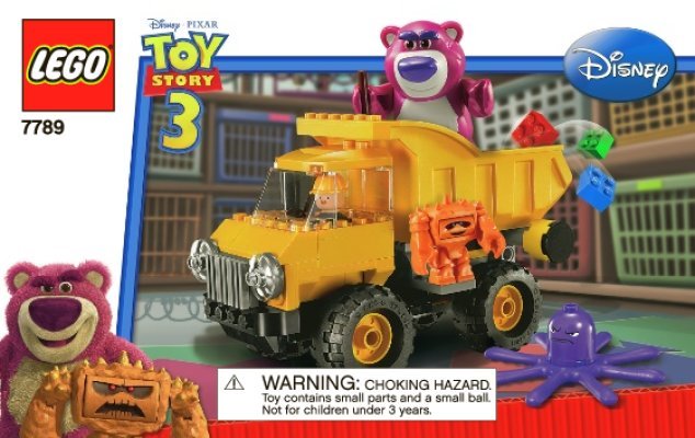 Building Instructions - LEGO - 7789 - Lotso's Dump Truck: Page 1