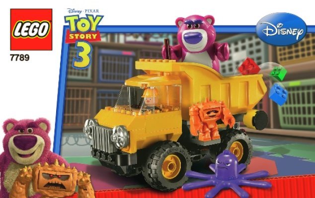 Building Instructions - LEGO - 7789 - Lotso's Dump Truck: Page 1