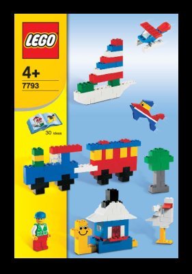 Building Instructions - LEGO - 7793 - LEGO® Standard Starter Set: Page 1