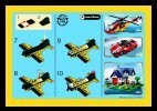 Building Instructions - LEGO - 7808 - Yellow airplane: Page 2