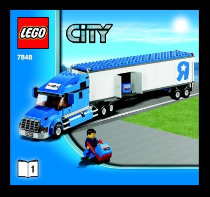 Building Instructions - LEGO - 7848 - Toys "R” Us Truck: Page 1