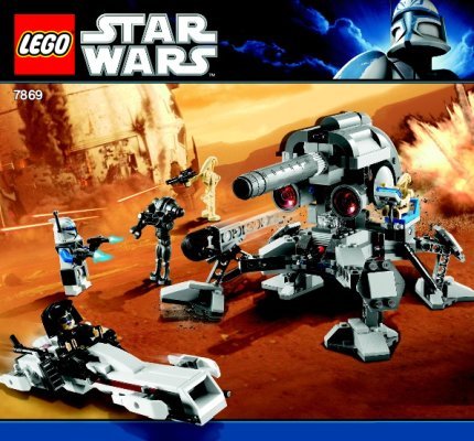 Building Instructions - LEGO - 7869 - Battle for Geonosis™: Page 1