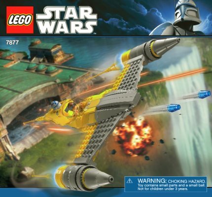 Building Instructions - LEGO - 7877 - Naboo Starfighter™: Page 1