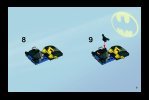 Building Instructions - LEGO - 7886 - The Batcycle™: Harley Quinn's Hammer Tru: Page 9