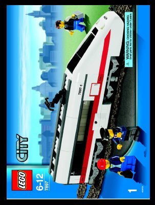 Building Instructions - LEGO - 7897 - Passenger Train: Page 1