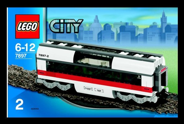 Building Instructions - LEGO - 7897 - Passenger Train: Page 1