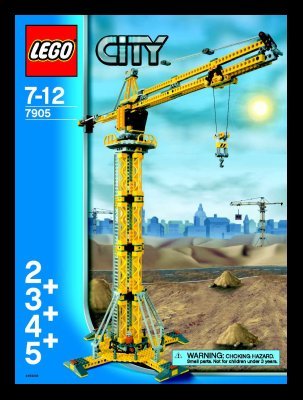 Building Instructions - LEGO - 7905 - Building Crane: Page 1