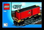 Building Instructions - LEGO - City - 7939 - Cargo Train: Page 1