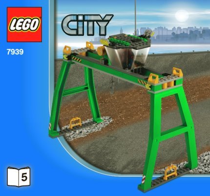 Building Instructions - LEGO - City - 7939 - Cargo Train: Page 1