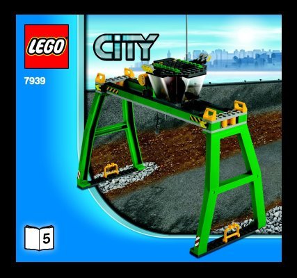 Building Instructions - LEGO - City - 7939 - Cargo Train: Page 1