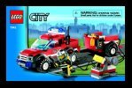 Building Instructions - LEGO - 7942 - Off Road Fire Rescue: Page 1