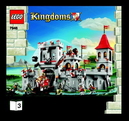 Building Instructions - LEGO - 7946 - King's Castle: Page 1