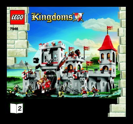 Building Instructions - LEGO - 7946 - King's Castle: Page 1