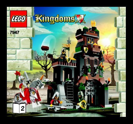 Building Instructions - LEGO - 7947 - Prison Tower Rescue: Page 1