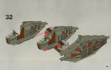 Building Instructions - LEGO - 7957 - Sith™ Nightspeeder: Page 43