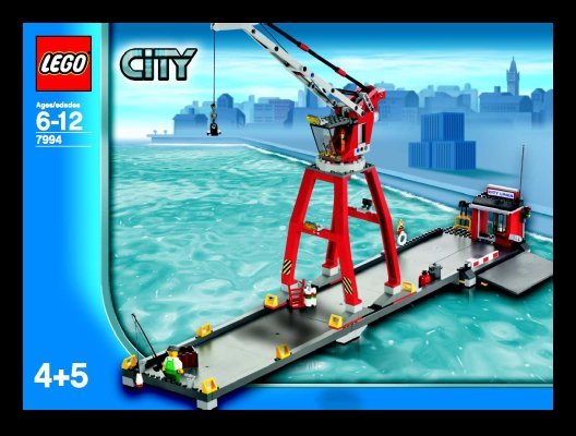 Building Instructions - LEGO - 7994 - LEGO City Harbor: Page 1