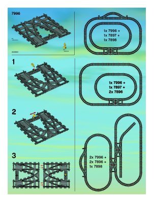 7996 - Train Rail Crossing