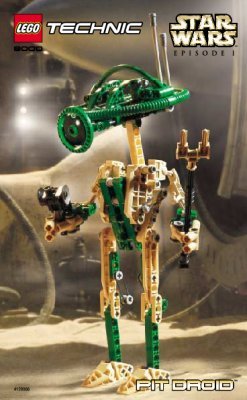 Building Instructions - LEGO - 8000 - Pit Droid™: Page 1